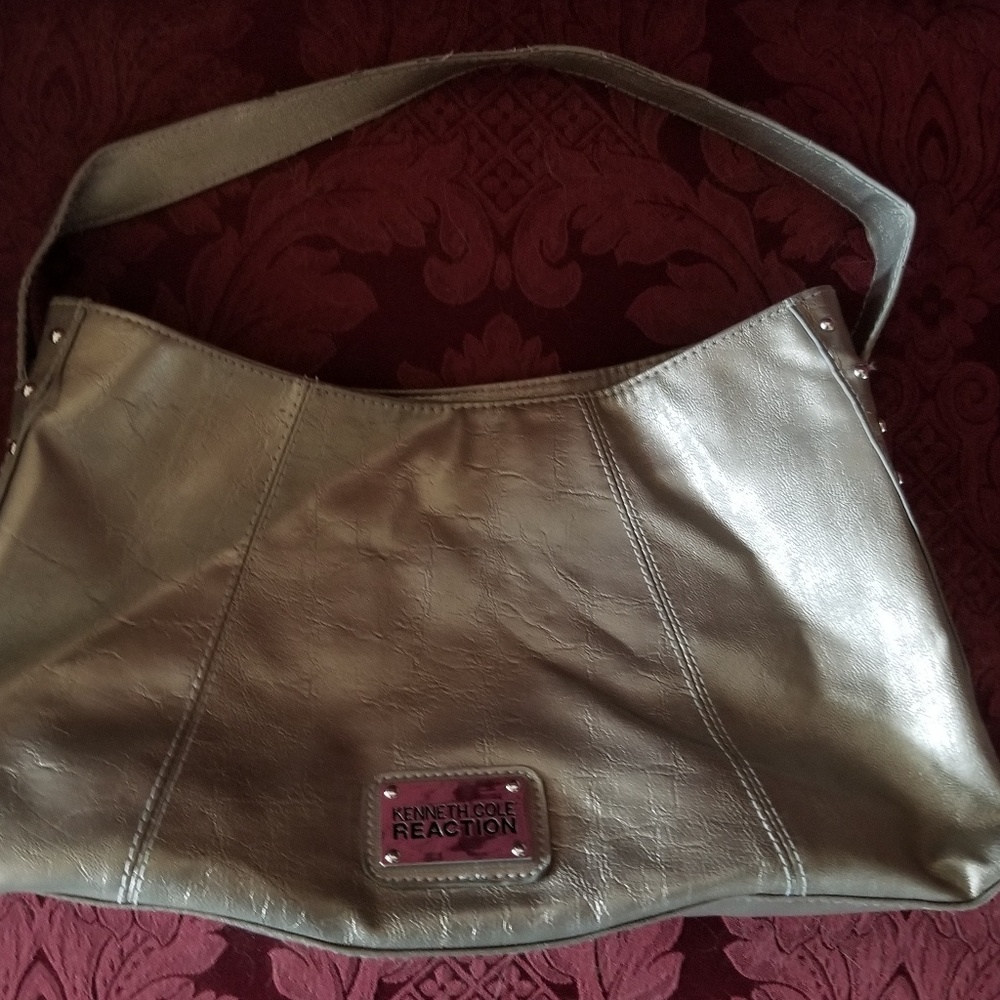 Kenneth Cole Reaction metallic purse